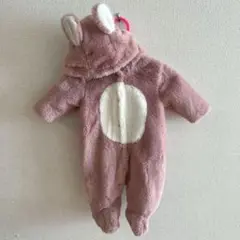 ✴︎next うさぎ　フード付き　もこもこ　アウター　カバーオール✴︎