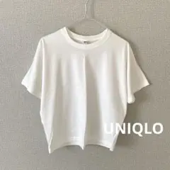 UNIQLO ホワイト 半袖 Tシャツ