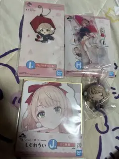 しぐれうい一番くじ　ちょこのっこフィギュア　アクリルスタンド