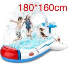 ★ 噴水プール 噴水マット 子供用 大型 ビニールプール 噴水 おもちゃ 水遊び