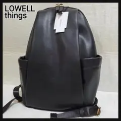 [新品タグ付き]LOWELL things リュック 小山田早織コラボ ブラック