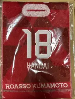 ロアッソ熊本 タオルマフラー18半代将都選手