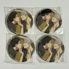 ユーリ!!! on ice 勇利&ヴィクトル 缶バッジ 特典