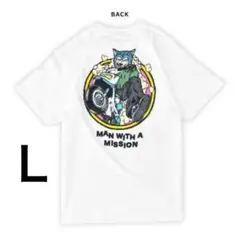 マンウィズ　Tシャツ　Ｌサイズ　白