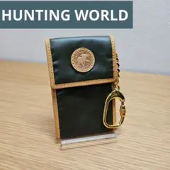 HUNTING WORLD ハンティングワールド 小物入れ　キーリング付き