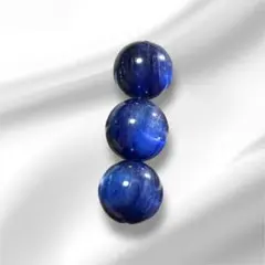 天然石カイヤナイト11mm 3粒