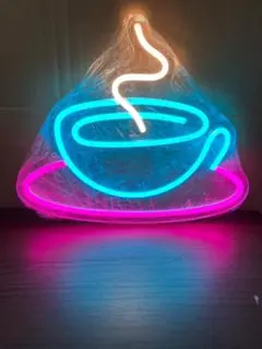 【新品】ネオンサイン『コーヒーカップ』LEDライト