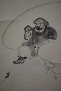 大江良起　美人画掛軸 H55 大江良起 美人画掛軸 H55 - メルカリ