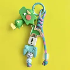 ハンドメイド パラコード キーホルダー ハンドメイド