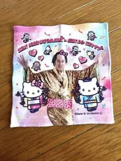 【未使用】 マツケンサンバ×ハローキティ タオル 東京ソラマチ限定