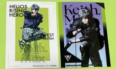 HELIOS RISING HERO Keith Max ポストカード