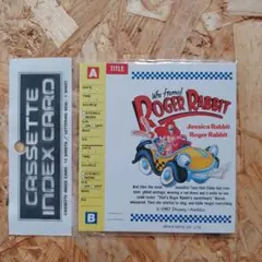 Who Framed Roger Rabbit カセットインデックスカードセット
