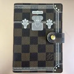 【美品】ルイヴィトン 手帳 アジェンダPM ダミエ・エベヌ 限定品