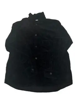 ブラック コーデュロイジャケット XL