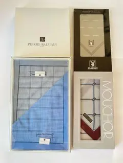 MOUCHOIR プレイボーイ PIERRE BALMAIN ハンカチ おまとめ