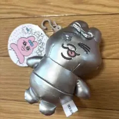 おぱんちゅうさぎ　マスコットチャーム　シルバー