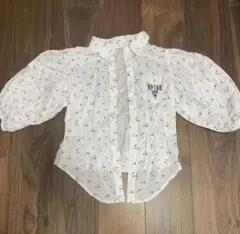ÉPINE PARIS corset blouse 花柄