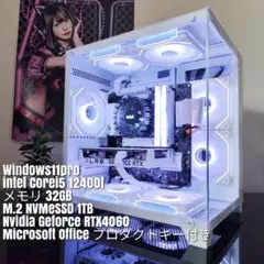 Mirage4/i5 12400f/RTX4060/32GB/1TB