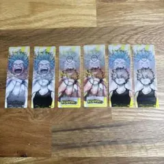 ナツコミ　僕のヒーローアカデミア　しおり6枚セット