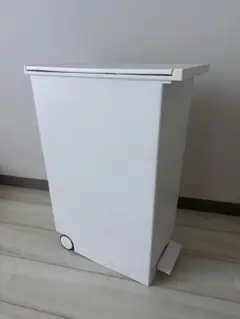 KEYUCAダストボックス LL ホワイト ゴミ箱 45L
