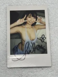 緒方咲　直筆サイン入りチェキ