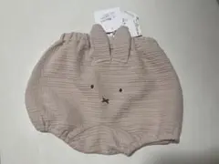 【新品未使用】petit main ミッフィー　お耳付きブルマ　かぼちゃパンツ