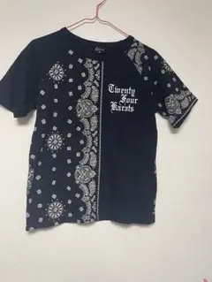 24Karats バンダナ柄 Tシャツ 150