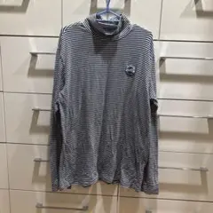 パーリーゲイツ　サイズ5 ハイネック　ボーダー　インナー　メンズ