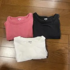 UNIQLO U クルーネックTシャツ 3枚セット M 白　黒　ピンク