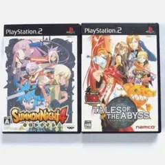 [PS2ソフト]　サムソナイト4 、テルズオブジアス　2本 セット