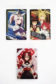 【未開封】　ウマ娘　シンデレラグレイ　ツインウエハ　トレカ　3枚セット