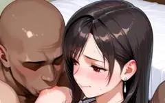 A4　ポスター　美少女　美女　FF ティファ　ファンアート　高画質