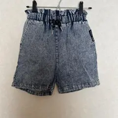 バースデイ rabypraby ケミカルウォッシュ デニム ショートパンツ
