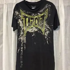 値下げ中TAPOUT ブラック Tシャツ Mサイズ グラフィック Y2K sk8