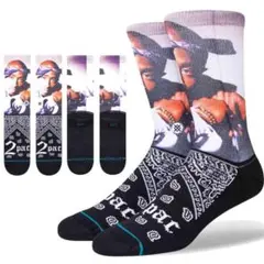 Stance Socks スタンス ソックス 2PAC MAKAVELI