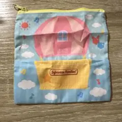 【気球】シルバニアファミリー　赤ちゃんとおでかけミニポーチ　ガチャ