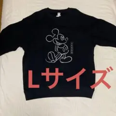 新品　ユニクロ　ディズニー　ミッキーシャインズ　スウェットシャツ　　L
