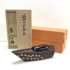 香合　超可愛い時代アンティーク香合茶道具骨董煎茶香道緑釉千鳥青磁丸香合2こセット 茶道具 香合（こうごう） 香合 赤楽 梅鉢 川嵜 和楽 | 千年の