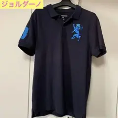 最終価格！ジョルダーノ❤︎濃紺ポロシャツ⭐︎色褪せあります！