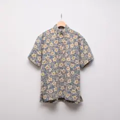 reyn spooner レインスプーナー 花柄 プルオーバー シャツ M