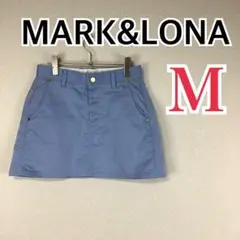 MARKu0026LONA マークアンドロナ ゴルフ スカート 水色 M