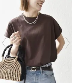 SHIPS any フレンチスリーブ　Tシャツ