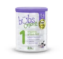 2缶　バブズオーガニック　bubs organic 粉ミルク 0-6ヶ月用