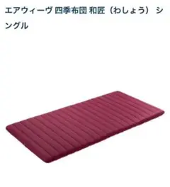 【リニューアル】エアウィーヴ 四季布団 和匠（わしょう） シングル