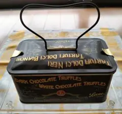 【レア缶？】Leone レオーネ　チョコレート　茶色缶　中身なし