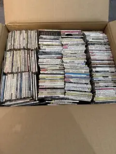 多数のCDセットダンボール1箱