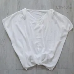 Vis カットソー　半袖　Lサイズ