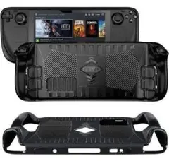 大特価❕画面保護シート Steam Deck ケース ブラック 保護カバー