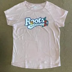 Roots ピンク Tシャツ 155センチ