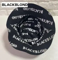 BLACK BLOND BB LOGO プレート リバーシブル ハット